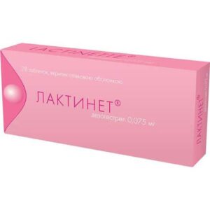 Laktinet coated tablets 0.075 mg. №28