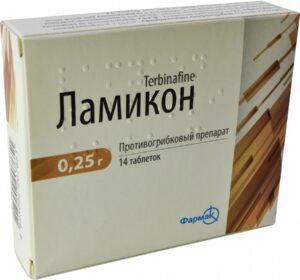 Lamicon tablets 0.25 g. №14