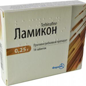 Lamicon tablets 0.25 g. №14