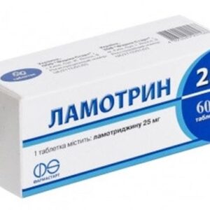 Lamotrin-25 tablets 25 mg. №60