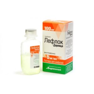 Leflok solution for infusions 5 mg/ml. 100 ml. №1 vial