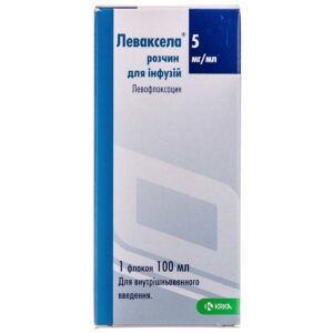 Levaxela solution for infusions 5 mg/ml. 100 ml. №1 vial