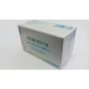 Levenium coated tablets 500 mg. № 50