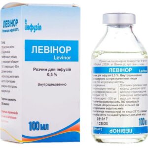 Levinor solution for infusions 0.5% 100 ml.