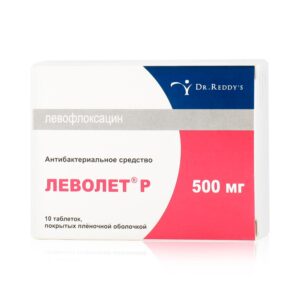 Levolet coated tablets 500 mg. №10