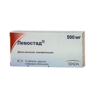 Levostad coated tablets 500 mg. №5