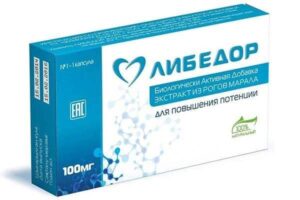 Libedor capsules 100 mg/0.3 g. №4