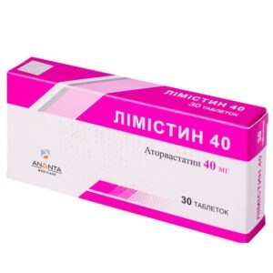 Limistin 40 coated tablets 40 mg. №30