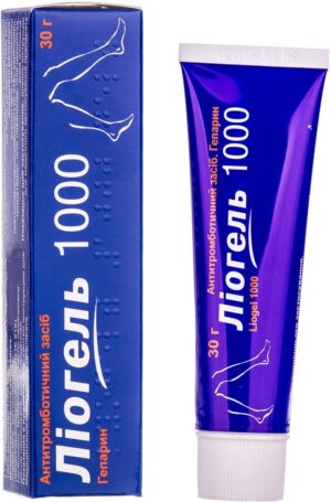 Liogel 1000 gel 30 g. tube