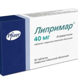 Liprimar coated tablets 40 mg. №30