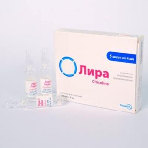 Lira solution for injections 500 mg/4 ml. 4 ml. ampoules №5