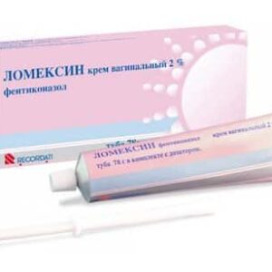 Lomexin vaginal cream 2% 78g. №1 tube with applicator