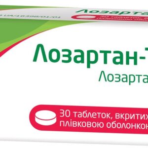 Lozartan-TEVA coated tablets 12.5 mg. №30