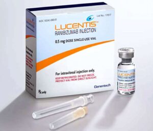 Lucentis solution for injections 10 mg/ml. 0.23 ml. vial (1 needle) №1