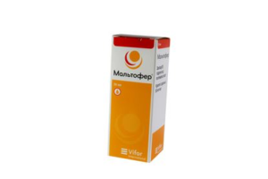 Maltofer oral drops 50 mg/ml. 30 ml. vial