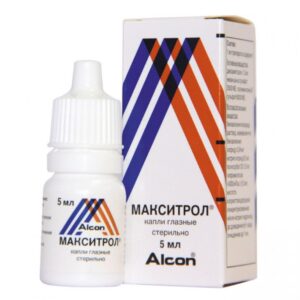 Maxitrol (dexamethasone) eye drops 5 ml.