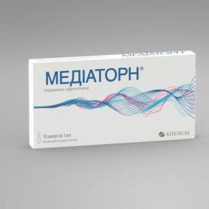 Mediatorn (ipidacrine hydrochloride) solution for injections 15 mg/ml. 1ml. ampoules №10