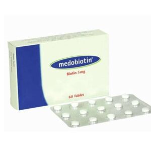 Medobiotin (biotin) tablets 2.5 mg. №60