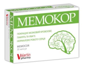 Memocor capsules №30