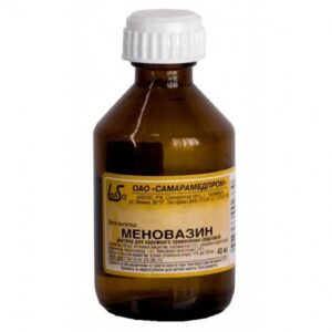 Menovazin (procaine hydrochloride) solution 40 ml.