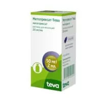 Metotrexat-Teva solution for injections 25 mg/ml. 2 ml. №1 vial