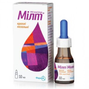 Milt (phenylephrine) nasal drops 10 ml. №1 vial