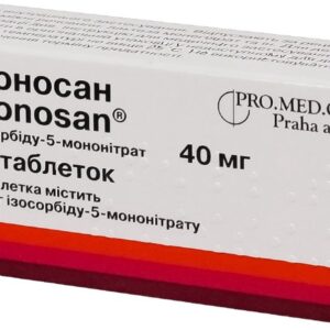 Monosan (isosorbide Mononitrate) tablets 40 mg. №30