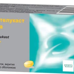 Montelucast-TEVA (montelukast sodium) coated tablets 10 mg. №28