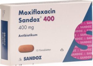 Moxifloxacin SAN (moxifloxacin) doses coated tablets 400 mg. №7