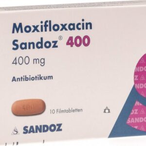 Moxifloxacin SAN (moxifloxacin) doses coated tablets 400 mg. №7