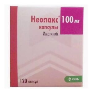 Neopax (imatinib) coated tablets 100 mg. №120