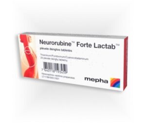 Neurorubin-forte (hiamine hydrochloride) lactab coated tablets №20