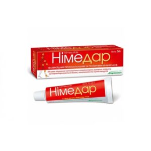 Nimedar (nimesulide) gel 10 mg/g. 30 g. tube