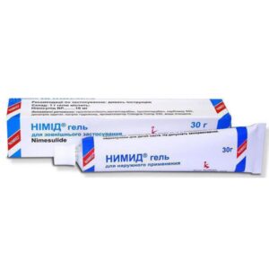 Nimid (nimesulide) gel 1% 30 g.