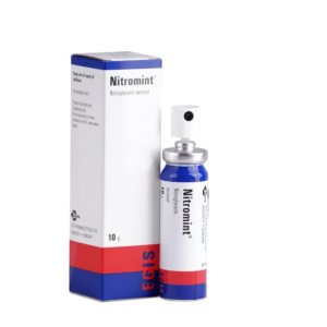 Nitromint (nitroglycerin) sublingual spray 180 doses 0.4 mg/dose