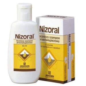 Nizoral (ketoconazole) shampoo 2% 60 ml.