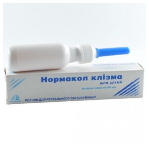 Normacol (sodium phosphate dihydrate) enema for children 60 ml.