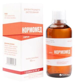 Normomed (inosin pranobex) syrup 50 mg/ml. 240 ml. vial