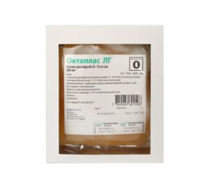 Octaplas LG O(І) (human plasma proteins) solution for infusions 45-70 mg. 200 ml.