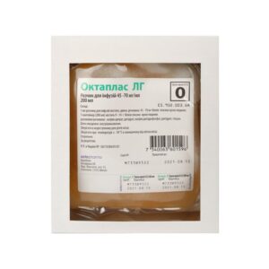 Octaplas LG O(І) (human plasma proteins) solution for infusions 45-70 mg. 200 ml.