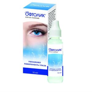 Oftolik (polyvinyl alcohol) eye drops 10 ml. vial №1