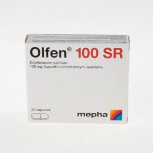 Olfen-100 (diclofenac sodium) SR 100 mg. №20