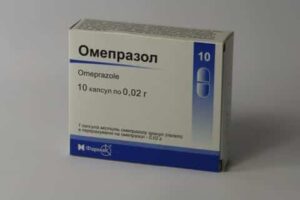 Omeprazol (omeprazole) capsules 0.02 №10