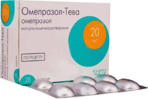 Omeprazol-TEVA (omeprazole) hard capsules 20 mg. №30