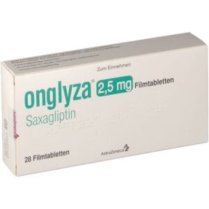 onglyza (saxagliptin) coated tablets 2.5 mg. №30