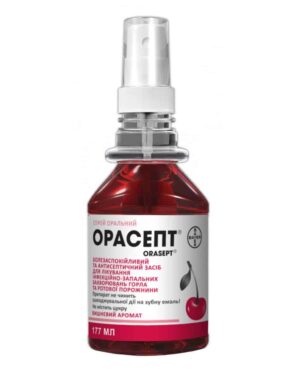 Orasept (phenol) spray 177 ml.