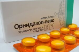 Ornidazol (ornidazol) coated tablets 0.5 g. №10