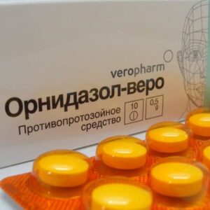 Ornidazol (ornidazol) coated tablets 0.5 g. №10