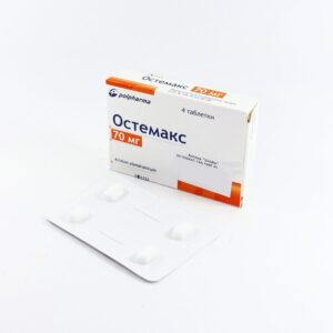 Ostemax (alendronic acid 70 mg as sodium alendronate trihydrate) tablets 70 mg. N4