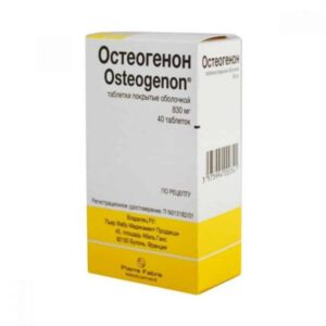 Osteogenon (osein-hydroxyapatite compound) coated tablets №40